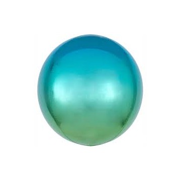 15" Balão Foil Orbz Azul E...