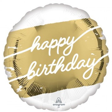 17" Balão Foil "Happy...