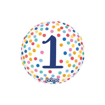 18" Balão Foil Redondo 1...