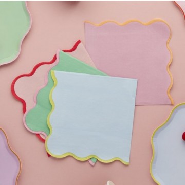 Guardanapos Mix Cores Pastel