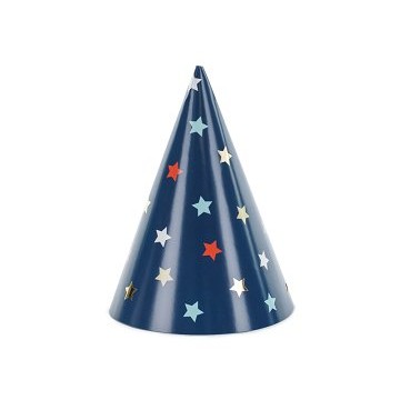 Chapéus Cone c/ Estrelas