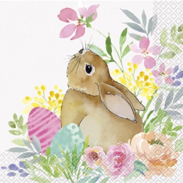 Guardanapos Coelho Aquarela