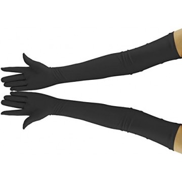 Luvas Pretas Compridas