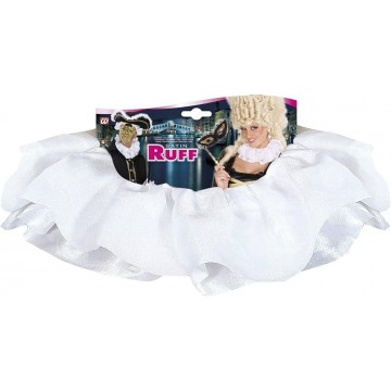 Colarinho em Cetim Branco