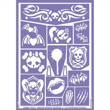 Stencil para Maquilhagem -...