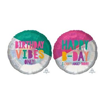 28" Balão Foil "Happy...