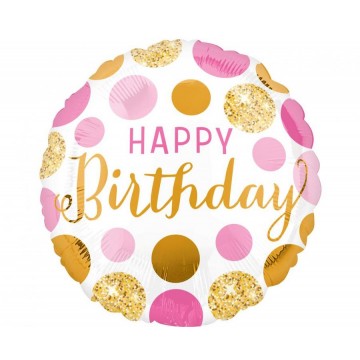 17" Balão Foil "Happy...