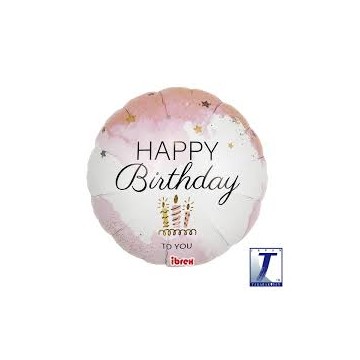 14" Balão Foil "Happy...