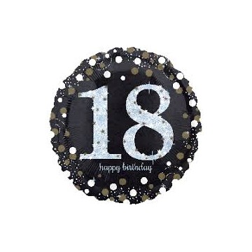 18" Balão Foil "18 Happy...