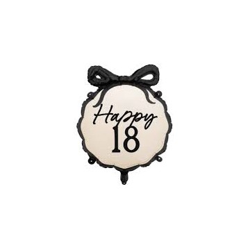 18" Balão Foil "Happy 18"...