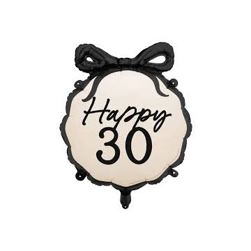 18" Balão Foil "Happy 30"...