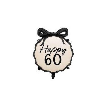 18" Balão Foil "Happy 60"...