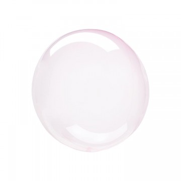 12" Clearz Crystal Rosa Claro