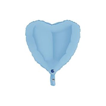 18" Balão Foil Coração Azul...