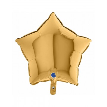 18" Balão Foil Estrela Dourada