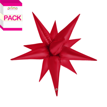 26" Balão Foil Estrela 3D...