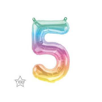 16" Balão Foil N.º 5 Jelly