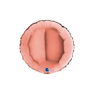 18" Balão Foil Redondo Rose...