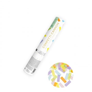 Canhão Confettis Cores Pastel