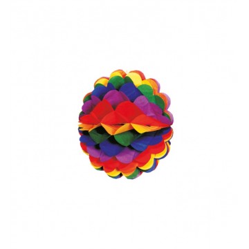 Bola de Papel Arco Íris