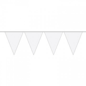 Bandeirola Triangular Branca