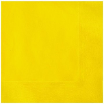 Guardanapos Amarelo Neon 