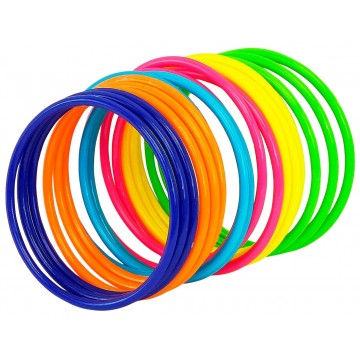 18 Braceletes Neon