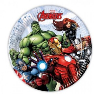 Pratos Peq. Vingadores