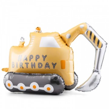 30" Balão Foil Escavadora