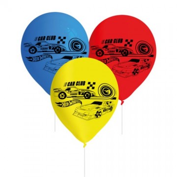 Balões de Látex "Hot Wheels"