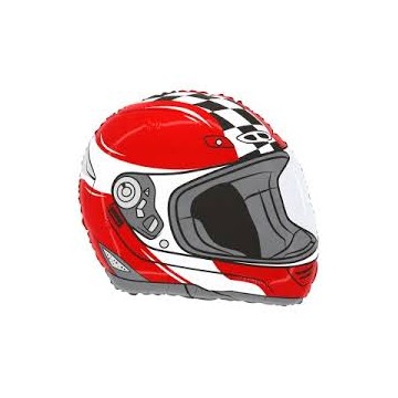 15" Balão Foil Capacete Mota
