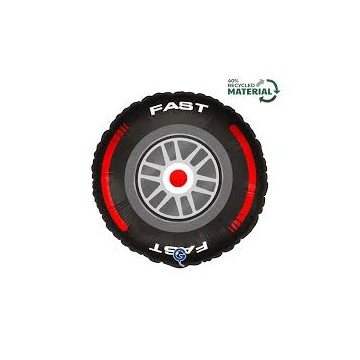 18" Balão Foil Roda "Fast"