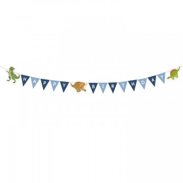 Bandeira Triangular "Happy...