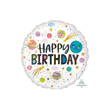 17" Balão Foil "Happy...