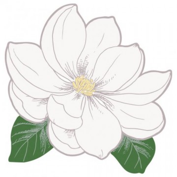 Base p/ Pratos Flor de Jardim