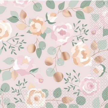 Guardanapos "Pink Blooms"