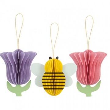 3 Decorações Pendentes...