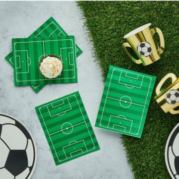 Guardanapos Campo de Futebol