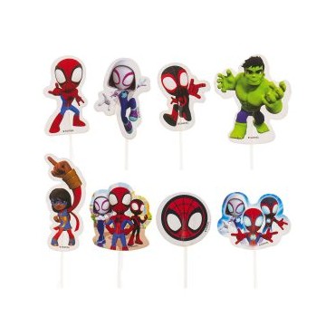 Topos p/ Cupcake "Spidey"