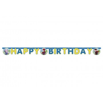 Bandeirola "Happy Birthday"...