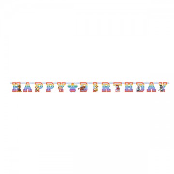 Bandeirola "Happy Birthday"...