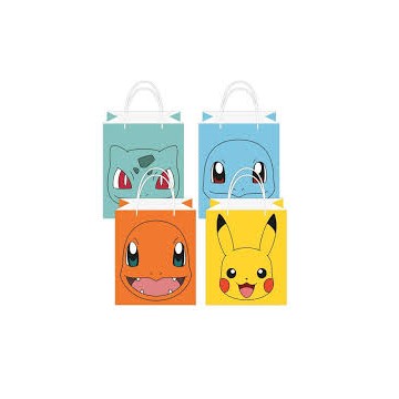 Sacos Papel Pokemon