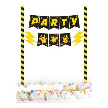 Decoração Bolo Pokémon