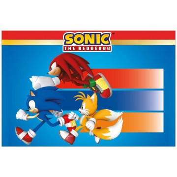  Toalha de Mesa Sonic