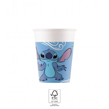 Copos de Papel Stitch