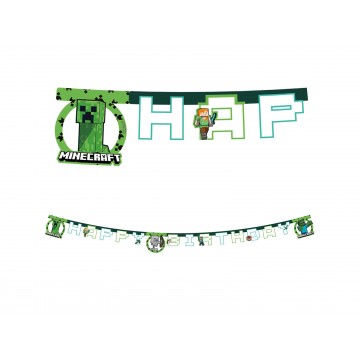 Banner "Hapy Birthday"...