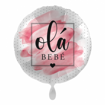 17" Balão Foil "Olá Bebé!"