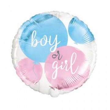 18" Balão Foil "Boy or Girl"