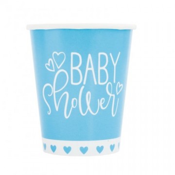 Copos "Baby Shower" Azul