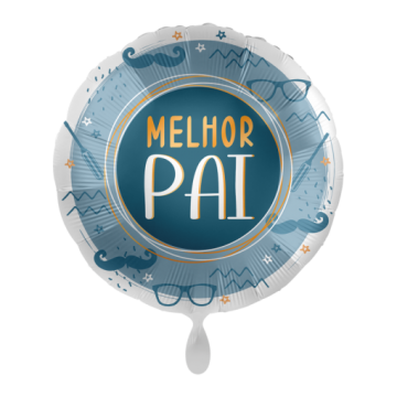 17" Balão Foil "Melhor Pai"